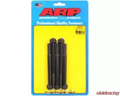 ARP 3/8-16 X 4.250 Black Oxide 12pt Chromoly Bolts (5/pkg) - Fasteners with Washers Included - 642-4250