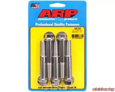 ARP 1/2-13 x 3.000 Hex SS Bolts (5/pkg) - 646-3000