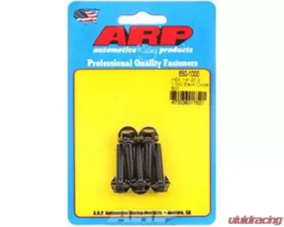 ARP 1/4-20 X 1.000 Hex Black Oxide Bolts - 650-1000