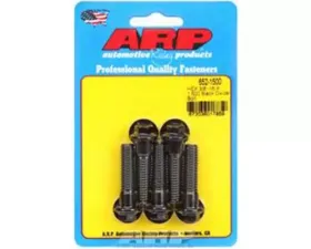 ARP 3/8-16 x 1.500 Hex Black Oxide Chromoly Bolts (Pack of 5) - Custom 450 Grade