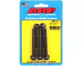 ARP M6 x 1.00 x 65 Black Oxide Hex Bolts, Chromoly, 5-Pack, 180,000 psi Yield Strength