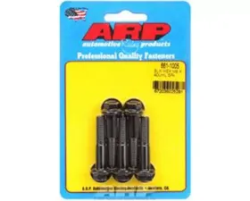 ARP Bolts M8 x 1.25 40mm Hex Black Oxide Chromoly Fasteners (5/pkg)