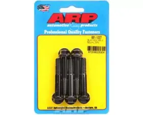 ARP M8 x 1.25 x 50 Hex Black Oxide Chromoly Bolts (5/pkg) - 180,000 psi Strength
