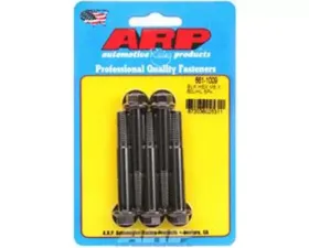 ARP M8 x 1.25 x 60 Black Oxide Hex Bolts, Chromoly, 5-Pack, 180,000 psi Yield Strength