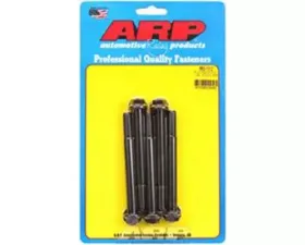 ARP Bolts M10 x 1.25 x 100 Hex Black Oxide Chromoly Bolts (5/pkg) 8740 Grade