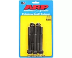 ARP M12 x 1.75 x 100 Hex Black Oxide Bolts 8740 Chromoly (5/pkg)