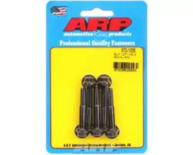 ARP M6 x 1.00 x 40 Black Oxide 12pt Chromoly Bolts - 5 Pack, 180,000 psi Yield Strength