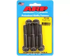 ARP M10 x 1.50 x 60 Black Oxide 12pt Chromoly Bolt Kit, Set of 5, 180,000 psi Yield Strength