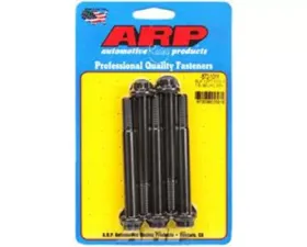 ARP Bolts M10 x 1.50 x 90mm 12pt Black Oxide Chromoly (5/pkg) - 180,000 psi Strength