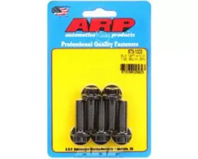 ARP M10 x 1.25 x 30mm 12pt Black Oxide Chromoly Bolts Set of 5 - 180,000 psi Yield Strength