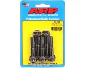 ARP M10 x 1.25 x 45 12pt Black Oxide Chromoly Bolts - Set of 5, 180,000 psi Strength