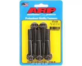 ARP M10 x 1.25 x 60 12pt Black Oxide Chromoly Bolts (5/pkg) - 180,000 psi Strength