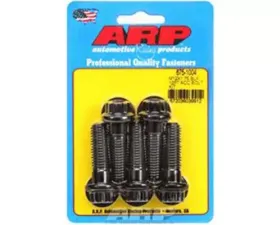 ARP M12 x 1.75 x 40 12pt Black Oxide 8740 Chromoly Bolts (5/pkg)