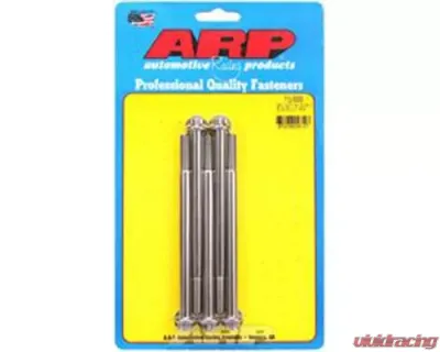 ARP Bolts 5/16-24 x 5.000 12pt Stainless Steel Bolts (5/pkg) with Washers Included - 712-5000
