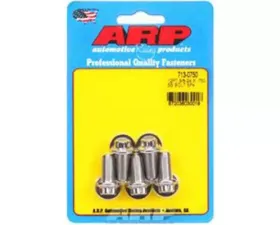 ARP 3/8-24 x 0.750 Stainless Steel 12pt Bolts, Set of 5, Polished Finish