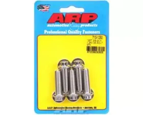ARP Bolts 3/8-24 x 1.250 12pt Stainless Steel Bolts Set of 5 with Washers