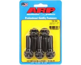 ARP 1/2in -20 x 1.500 12pt Black Oxide Bolts (5/pkg)