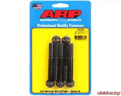 ARP 3/8-24 x 3" 12-Point Black Oxide Chromoly Bolts (5/pkg) - ARP 8740 Grade - 742-3000