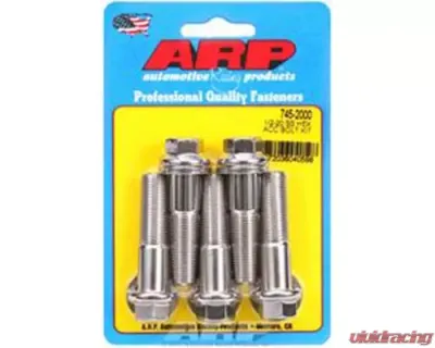 ARP 1/2-20 x 2.000 Hex SS Bolts (5/pkg) - 745-2000