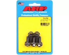 ARP 5/16-24 x 0.750 Hex Black Oxide Chromoly Bolts, Set of 5, 180,000 psi Yield Strength