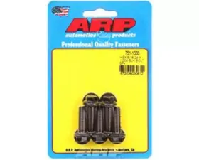 ARP 5/16-24 x 1.000 Hex Black Oxide Chromoly Bolts, 5-Pack, 180,000 psi Yield Strength