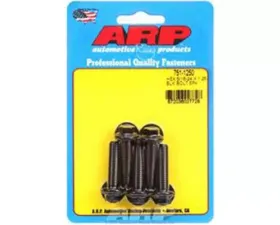 ARP 5/16-24 x 1.250 Hex Black Oxide Chromoly Bolts, 5/pkg, ARP 8740 Grade