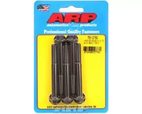 ARP 5/16-24 x 2.750 Hex Black Oxide Chromoly Bolts (5/pkg) - 180,000 psi Yield Strength
