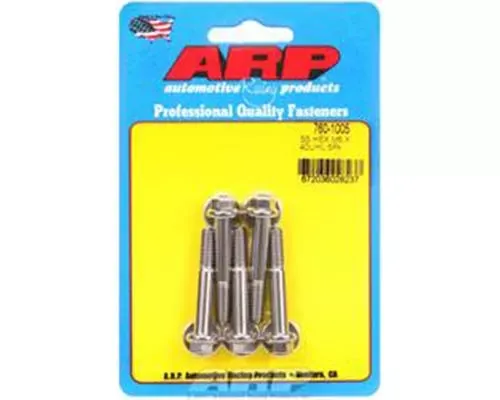 ARP M6 x 1.00 x 40 SS Hex Bolts (5/pkg) - 760-1005