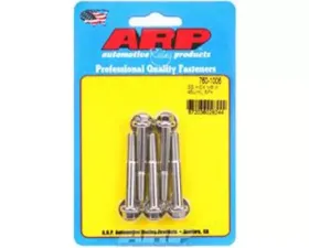 ARP Bolts M6 x 1.00 x 45 Hex Stainless Steel Bolts (5/pkg) with Washers Included