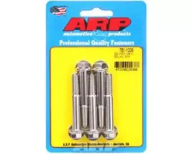 ARP M8 x 1.25 x 55 Hex Stainless Steel Bolts (5/pkg) - 180,000 psi Yield Strength