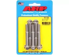 ARP Bolts M8 x 1.25 x 60 Hex Stainless Steel Bolt Kit with Washers, Polished Finish