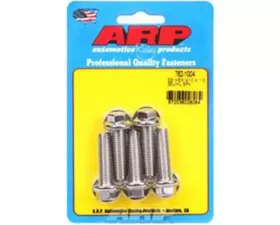 ARP Bolts M10 x 1.50 x 35mm Stainless Steel Hex Bolts (5/pkg) - Polished Finish