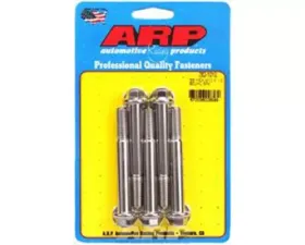 ARP Bolts M10 x 1.5 x 80 Hex Stainless Steel Bolts (5/pkg) - Polished Finish