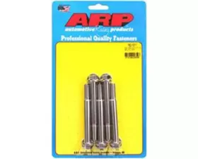 ARP Bolts M10 x 1.50 x 90mm Stainless Steel Hex Bolts (5/pkg) with Washers