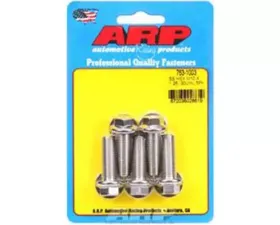 ARP Bolts M10 x 1.25 x 30mm Stainless Steel Hex Bolts (5/pkg) - 180,000 psi Yield Strength