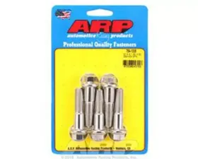 ARP Stainless Steel M12 x 1.5 x 50 Hex Bolts (5/pkg) - Polished, 180,000 psi Yield Strength