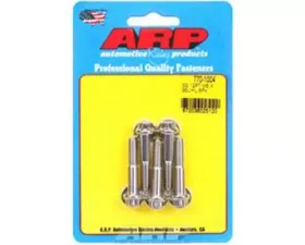 ARP Stainless Steel M6 x 1.00 x 35 12pt Bolts, 5-Pack, Polished Finish, 180,000 psi