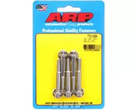 ARP M6 x 1.00 x 45 12pt Stainless Steel Bolts, 5-Pack, 180,000 psi Yield Strength
