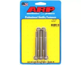 ARP Bolts M6 x 1.00 x 75mm Stainless Steel 12pt Fasteners (5/pkg)