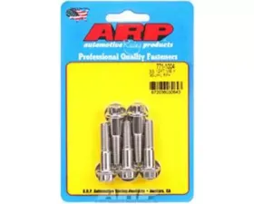 ARP Stainless Steel M8 x 1.25 x 35mm 12pt Bolts Set of 5 with Washers