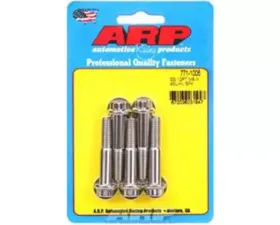 ARP Bolts M8 x 1.25 x 45mm 12pt Stainless Steel Bolts Set of 5 with Washers