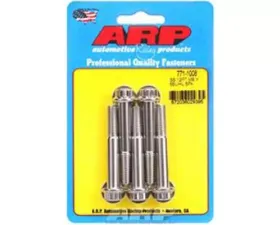 ARP M8 x 1.25 x 55mm UHL 12pt Stainless Steel Bolts Set of 5 with Washers