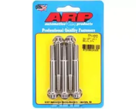 ARP Stainless Steel M8 x 1.25 x 65 12pt Bolts (5/pkg) - Polished Finish, 180,000 psi