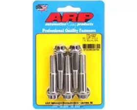 ARP Bolts M10 x 1.50 x 50mm 12pt Stainless Steel Fasteners Set of 5 with Washers