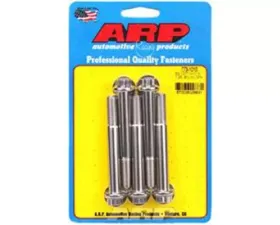 ARP Bolts M10 x 1.25 x 80 12pt Stainless Steel Bolts with Washers (5/pkg)