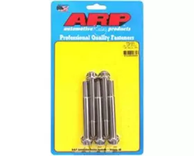 ARP Bolts M10 x 1.25 x 90mm 12pt Stainless Steel Bolts Set of 5 with Washers