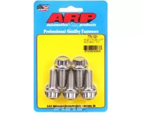 ARP Stainless Steel M12 x 1.75 x 25mm 12pt Bolts Set of 5 with Washers