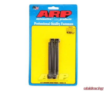 ARP 5/16-24 X 4.250 Black Hex Water Pump Pulley w/ 3.000in Fan Spacer Stud Kit - 100-3214