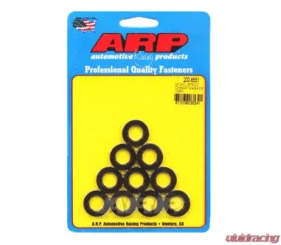 ARP M12 ID .875 OD Black Washers - Pack of 10 - 200-8551