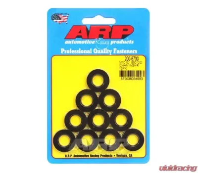 ARP M10 ID 0.850 OD Chamfer Black Washers (10 pack) - 200-8730